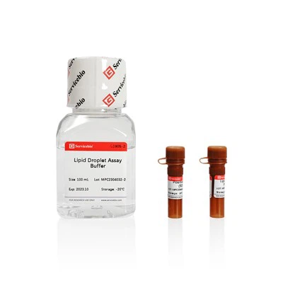 Kit de testare pentru fluorescența picăturilor de lipide